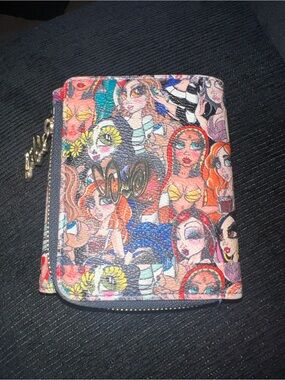 SandOne Dolls Collage Wallet